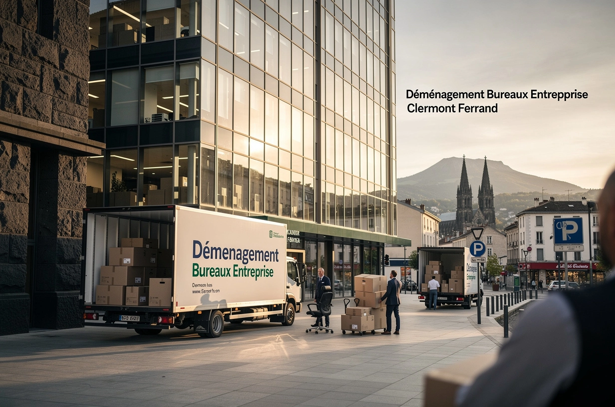 Déménagement Bureaux Entreprise Clermont Ferrand